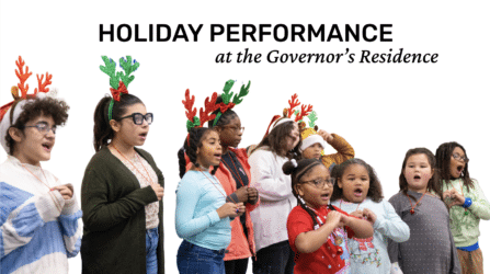 Performance at the Governor’s Residence Holiday Open House